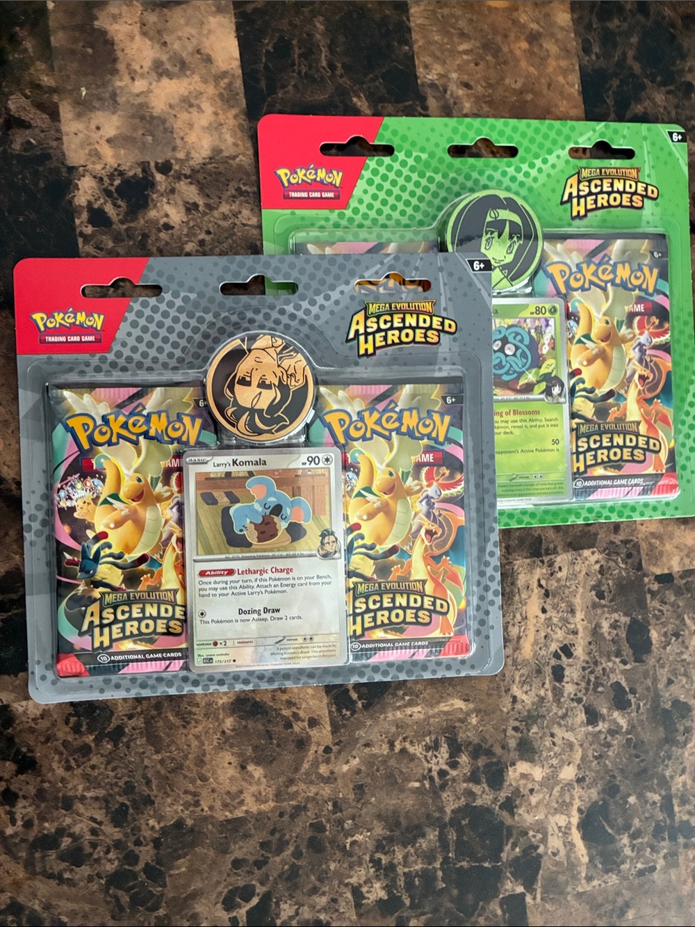 Ascended Heroes Booster Pack Blister - Gray and Green